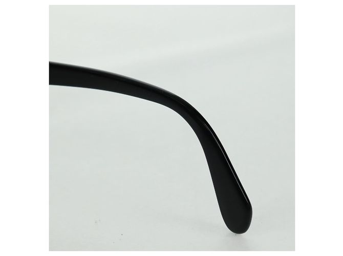 Gafas de sol CHANEL de plástico Negro CC Auth ka1252 - vista 14