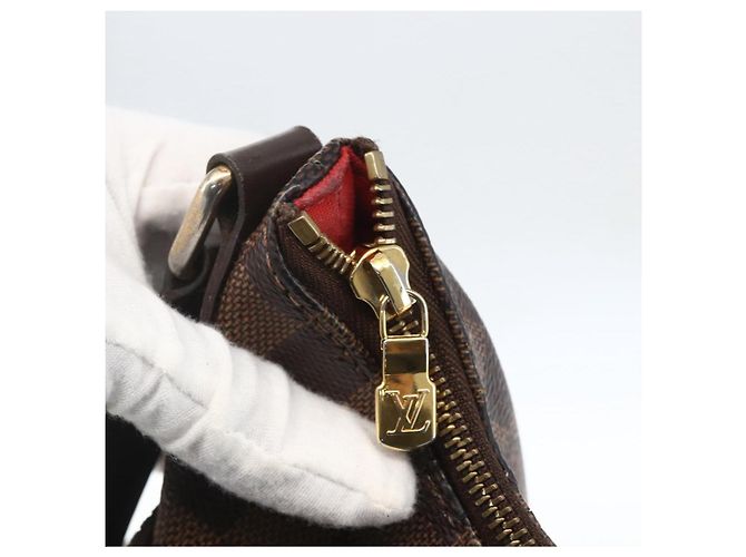 LOUIS VUITTON Borsa a Spalla Bloomsbury PM Damier Ebene N42251 Auth LV ka1290 - vista 9