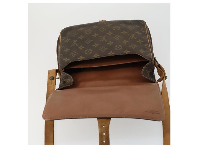 LOUIS VUITTON Borsa a Spalla Monogram Cartouchiere GM M51252 LV Auth ka1311 Monogramma - vista 20