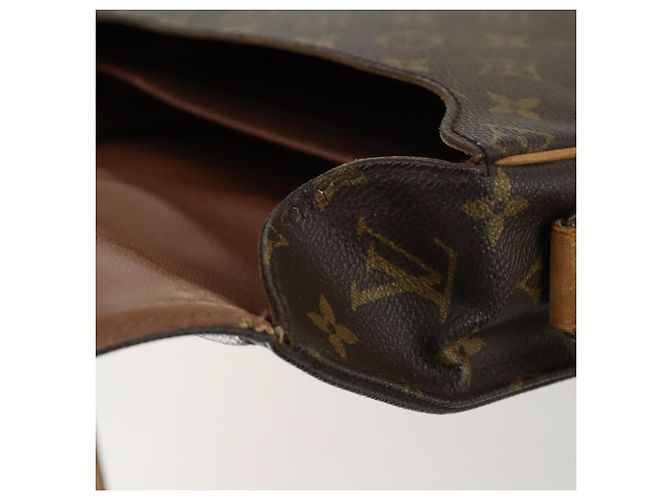 LOUIS VUITTON Borsa a Spalla Monogram Cartouchiere GM M51252 LV Auth ka1311 Monogramma - vista 22