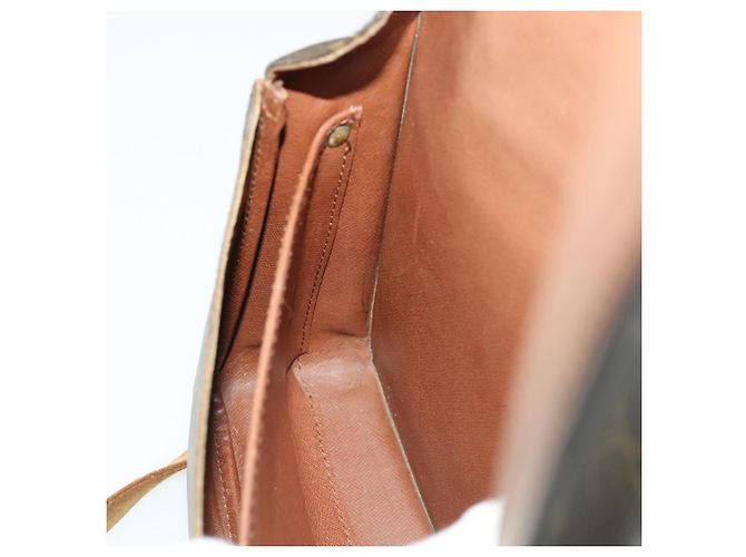 LOUIS VUITTON Borsa a Spalla Monogram Cartouchiere GM M51252 LV Auth ka1311 Monogramma - vista 24