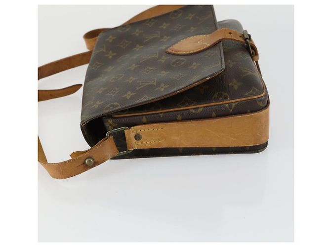 LOUIS VUITTON Borsa a Spalla Monogram Cartouchiere GM M51252 LV Auth ka1311 Monogramma - vista 4