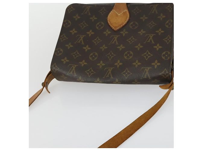 LOUIS VUITTON Borsa a Spalla Monogram Cartouchiere GM M51252 LV Auth ka1311 Monogramma - vista 6