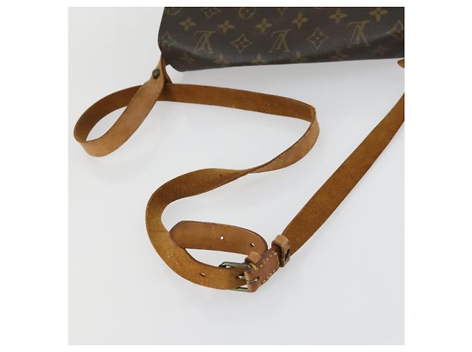 LOUIS VUITTON Borsa a Spalla Monogram Cartouchiere GM M51252 LV Auth ka1311 Monogramma - vista 7