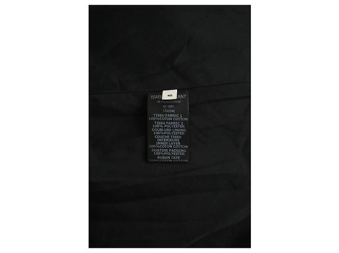 Isabel Marant Etoile Cappotto in cotone kaki Cachi - vista 6