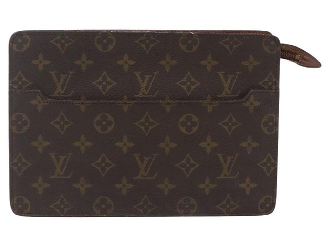 LOUIS VUITTON Pochette Uomo Monogram Borsa a Clutch M51795 LV Auth 160077 Monogramma - vista 13