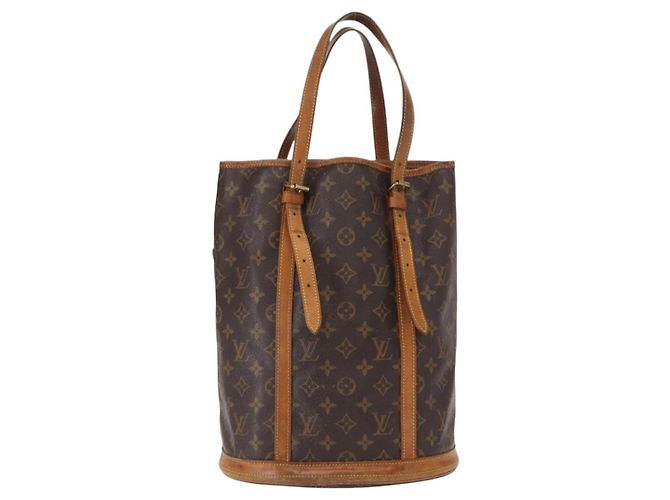LOUIS VUITTON Borsa a Spalla Monogram Bucket GM M42236 LV Auth 158033 Monogramma - vista 13