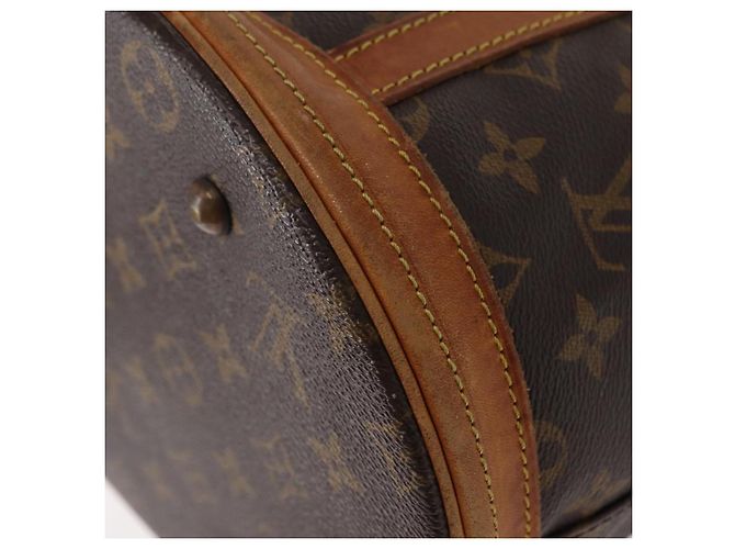 LOUIS VUITTON Borsa a Spalla Monogram Bucket GM M42236 LV Auth 158033 Monogramma - vista 16
