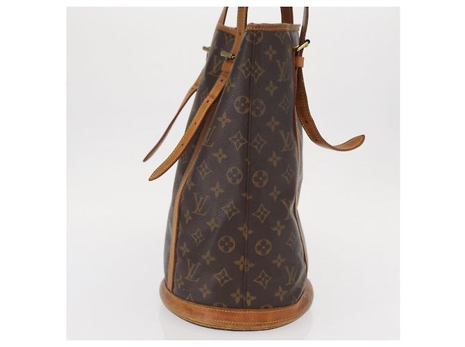 LOUIS VUITTON Borsa a Spalla Monogram Bucket GM M42236 LV Auth 158033 Monogramma - vista 3