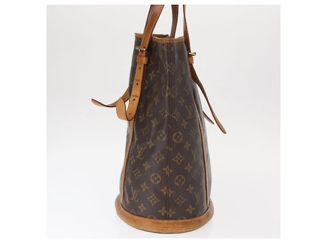 LOUIS VUITTON Borsa a Spalla Monogram Bucket GM M42236 LV Auth 158033 Monogramma - vista 4