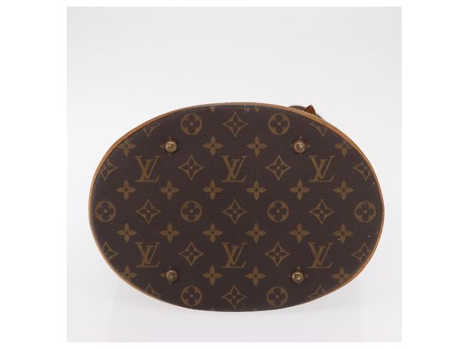 LOUIS VUITTON Borsa a Spalla Monogram Bucket GM M42236 LV Auth 158033 Monogramma - vista 5