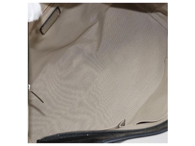 Gancini Tote Bag Salvatore Ferragamo Emaille Schwarz Silber Auth BA9402 - Ansicht 11