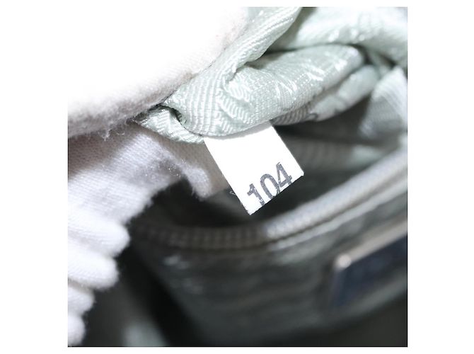 PRADA Rucksack aus Nylon hellblau Silber authentisch 159978 - Ansicht 12