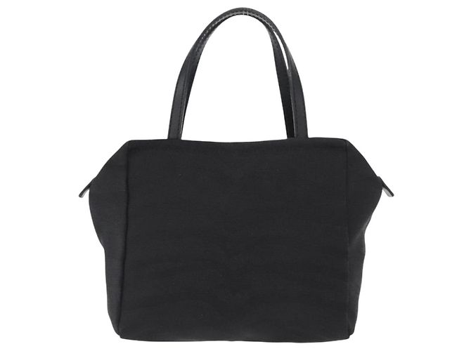 Borsa FENDI Nera Argento Auth am10210V Nero - vista 13
