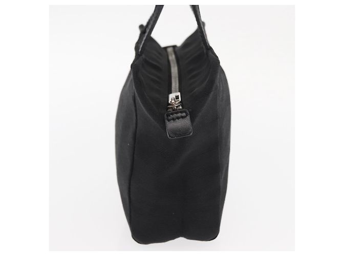 Borsa FENDI Nera Argento Auth am10210V Nero - vista 4