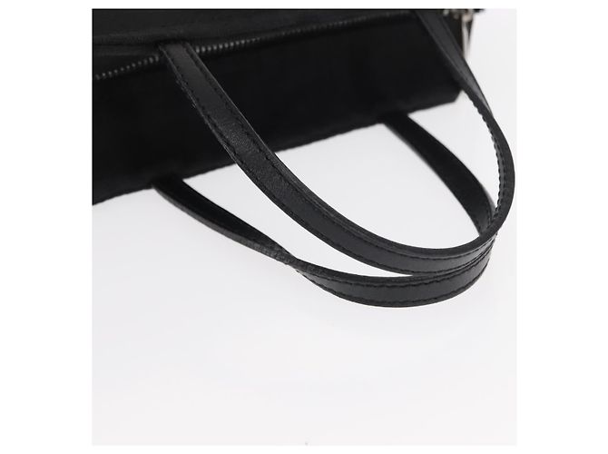 Borsa FENDI Nera Argento Auth am10210V Nero - vista 7