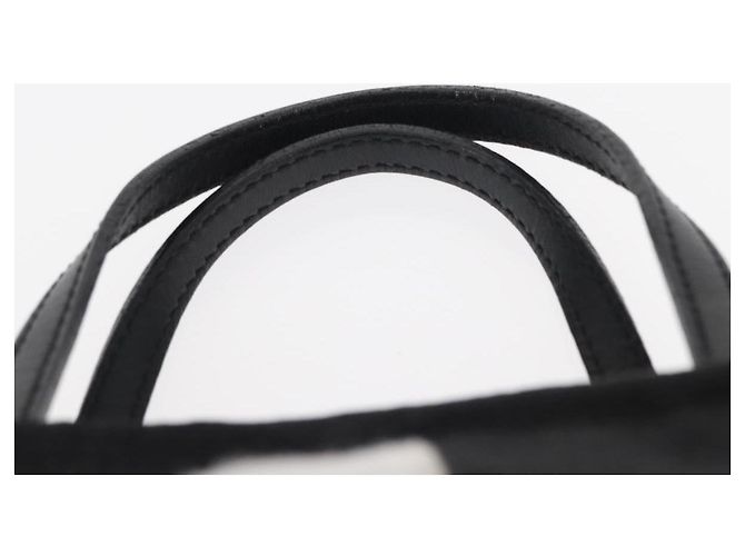 Borsa FENDI Nera Argento Auth am10210V Nero - vista 8