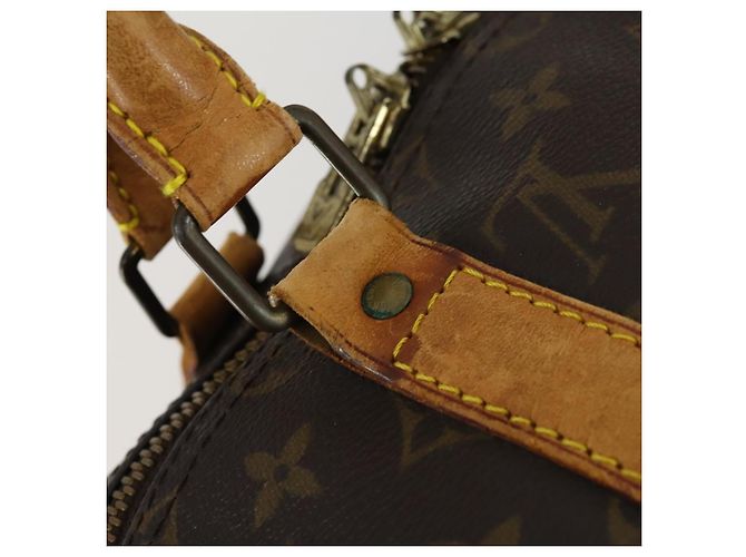 LOUIS VUITTON Borsa Boston Monogram Keepall 50 M41426 LV Auth 158350 Monogramma - vista 10