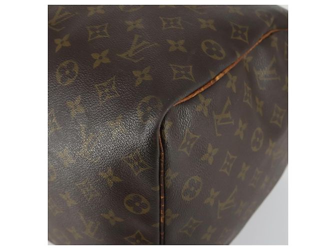 LOUIS VUITTON Borsa Boston Monogram Keepall 50 M41426 LV Auth 158350 Monogramma - vista 14