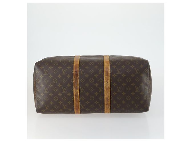 LOUIS VUITTON Borsa Boston Monogram Keepall 50 M41426 LV Auth 158350 Monogramma - vista 5