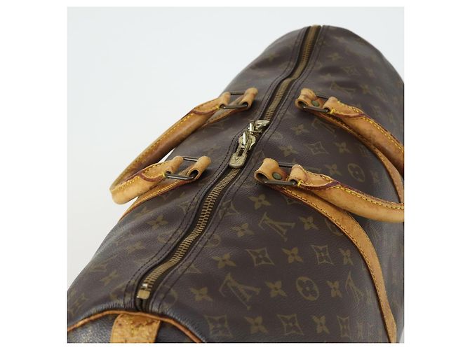 LOUIS VUITTON Borsa Boston Monogram Keepall 50 M41426 LV Auth 158350 Monogramma - vista 6