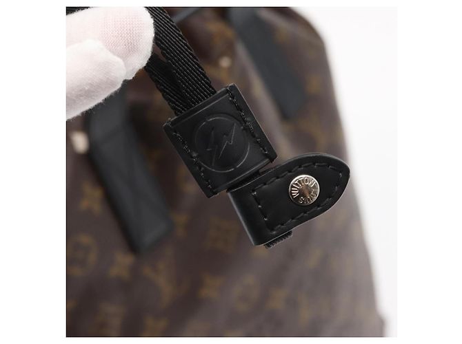 LOUIS VUITTON Borsa Cabas Light Monogram Macassar Fragment M43416 Auth LV bs32011 Monogramma - vista 10