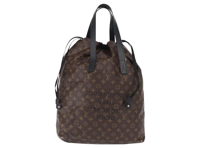 LOUIS VUITTON Borsa Cabas Light Monogram Macassar Fragment M43416 Auth LV bs32011 Monogramma - vista 13
