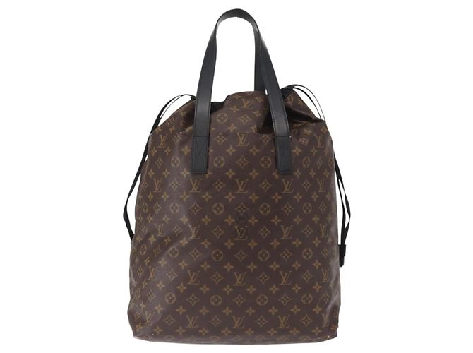 LOUIS VUITTON Borsa Cabas Light Monogram Macassar Fragment M43416 Auth LV bs32011 Monogramma - vista 2