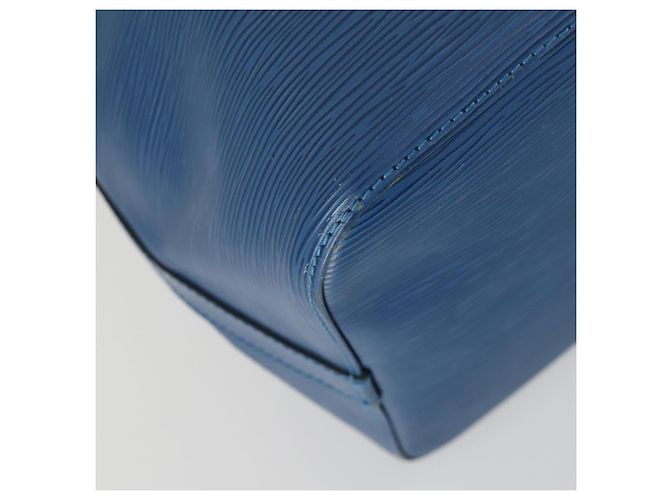 Noe LOUIS VUITTON Borsa a Spalla Petit Noé Epi Blu M44105 LV Auth ka1266 - vista 16