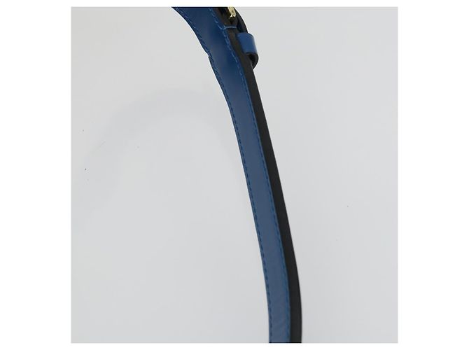 Noe LOUIS VUITTON Borsa a Spalla Petit Noé Epi Blu M44105 LV Auth ka1266 - vista 8