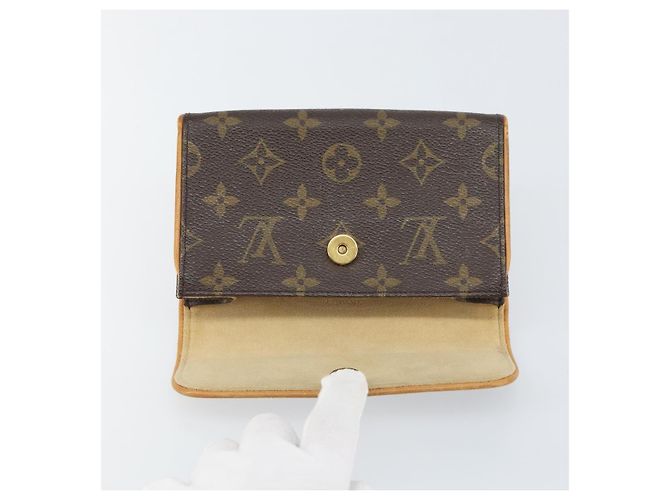 LOUIS VUITTON Pochette Florentine Monogram Borsa a vita M51855 LV Auth BA9268 Monogramma - vista 8