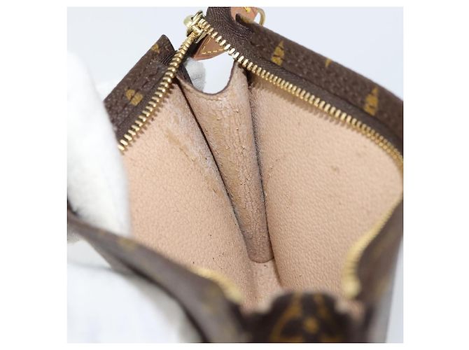 Bucket LOUIS VUITTON Monogramma Secchiello PM Pochette Accessorio LV Auth 159479 - vista 11