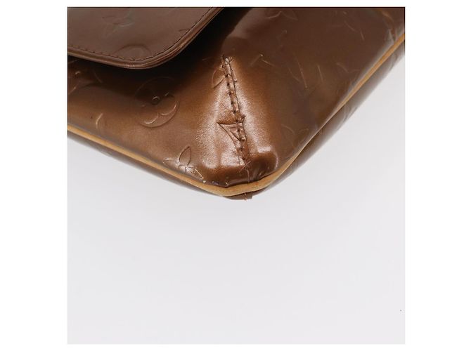 LOUIS VUITTON Bolsa Thompson Street Monogram Vernis Bronce M91124 LV Auth ep12604 - vista 15