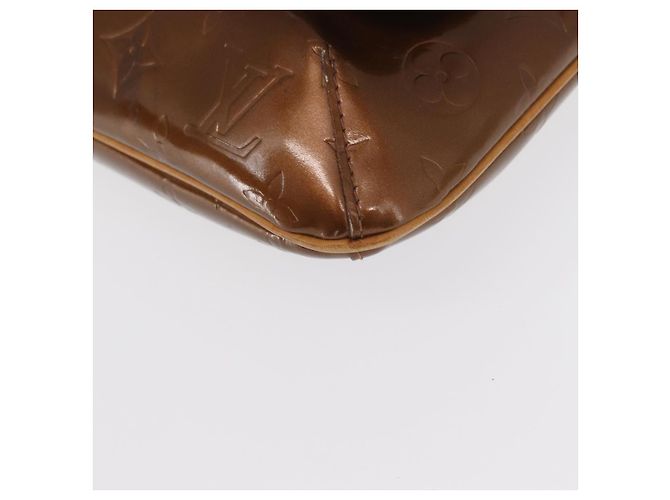 LOUIS VUITTON Bolsa Thompson Street Monogram Vernis Bronce M91124 LV Auth ep12604 - vista 16