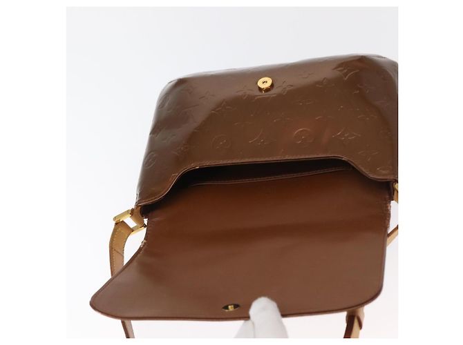 LOUIS VUITTON Bolsa Thompson Street Monogram Vernis Bronce M91124 LV Auth ep12604 - vista 19
