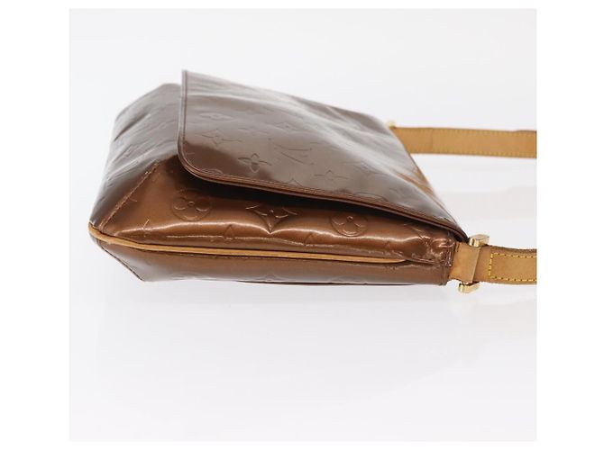 LOUIS VUITTON Bolsa Thompson Street Monogram Vernis Bronce M91124 LV Auth ep12604 - vista 3