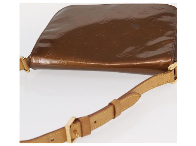 LOUIS VUITTON Bolsa Thompson Street Monogram Vernis Bronce M91124 LV Auth ep12604 - vista 6