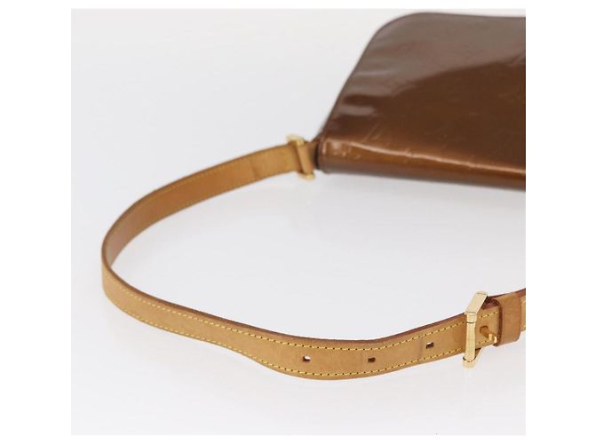LOUIS VUITTON Bolsa Thompson Street Monogram Vernis Bronce M91124 LV Auth ep12604 - vista 7