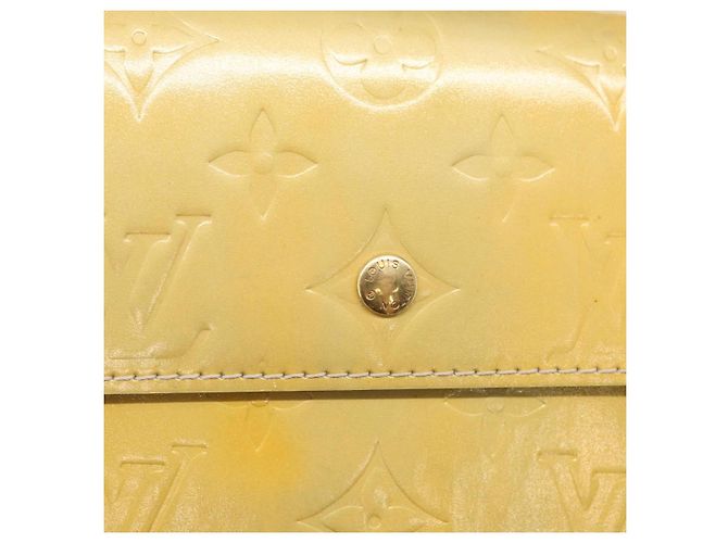 LOUIS VUITTON Bolsa de Accesorios Motto Monogram Vernis Gris M91030 LV Auth 157253 - vista 18