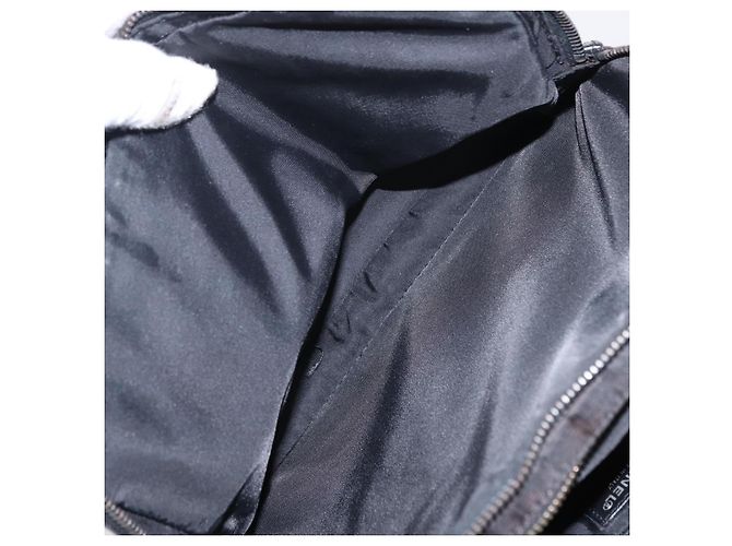 CHANEL Nuova linea da viaggio Borsa a mano Nylon 2in1 Nera CC Auth bs30708 Nero - vista 11