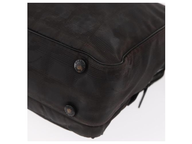 CHANEL Nuova linea da viaggio Borsa a mano Nylon 2in1 Nera CC Auth bs30708 Nero - vista 17