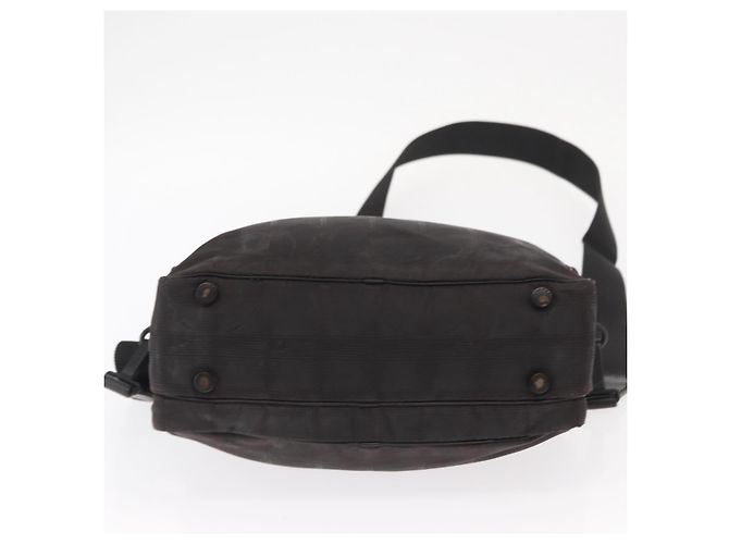 CHANEL Nuova linea da viaggio Borsa a mano Nylon 2in1 Nera CC Auth bs30708 Nero - vista 5