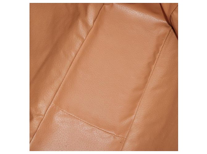 Céline Borsa tote in tela Macadam CELINE in pelle PVC marrone oro Auth ki6248 D'oro - vista 10