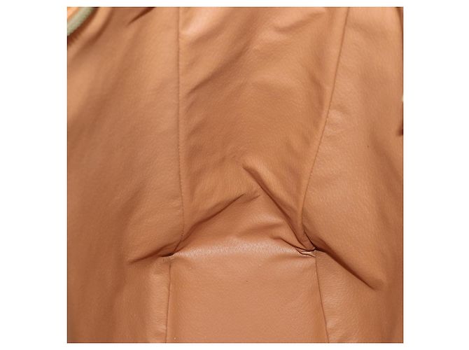 Céline Borsa tote in tela Macadam CELINE in pelle PVC marrone oro Auth ki6248 D'oro - vista 20