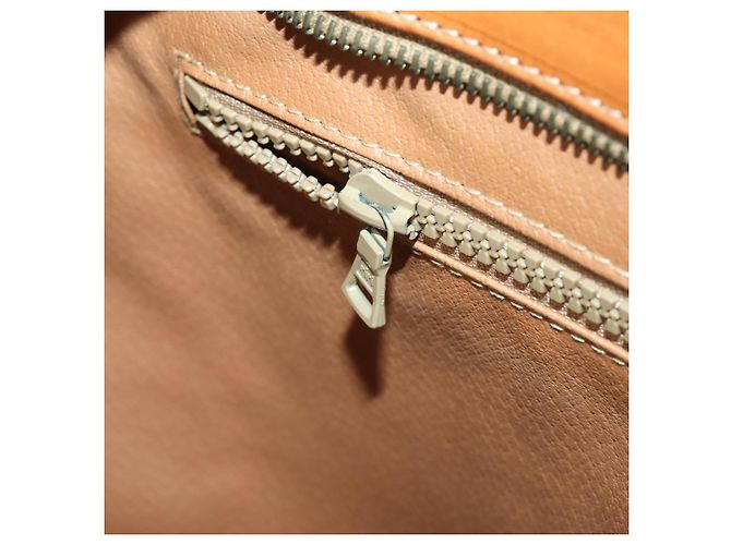 Céline Borsa tote in tela Macadam CELINE in pelle PVC marrone oro Auth ki6248 D'oro - vista 21
