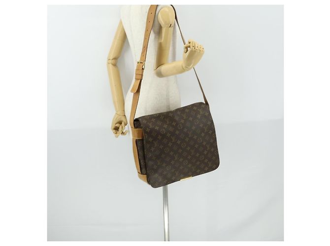 LOUIS VUITTON Borsa a Spalla Monogram Bastille SPO LV Auth ka1382 Monogramma - vista 22