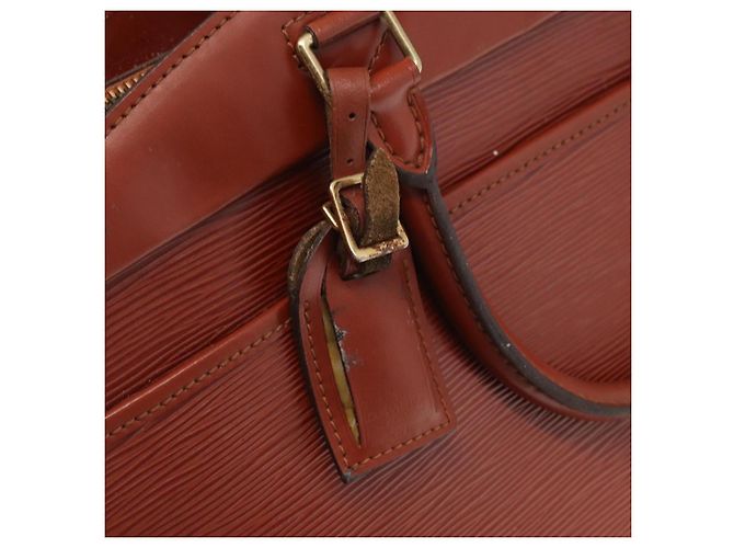 LOUIS VUITTON Borsa a Mano Epi Riviera Marrone M48183 LV Auth 160132 - vista 17