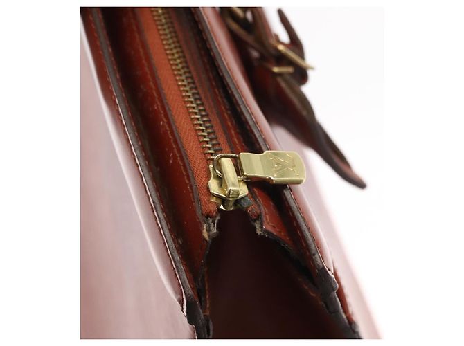LOUIS VUITTON Borsa a Mano Epi Riviera Marrone M48183 LV Auth 160132 - vista 18