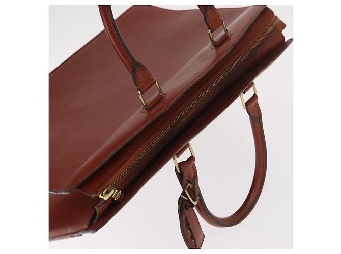 LOUIS VUITTON Borsa a Mano Epi Riviera Marrone M48183 LV Auth 160132 - vista 6