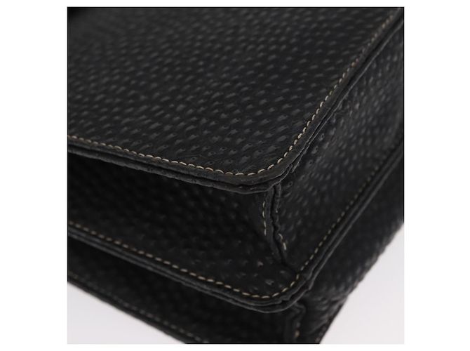 Borsa a Spalla in Pelle Nera e Oro VALENTINO Auth bs32067 Nero D'oro - vista 15